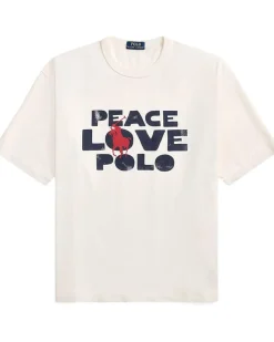 Polo Ralph Lauren Classic Fit Peace Love Polo T-Shirt Men's