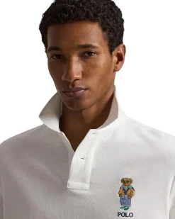 Polo Ralph Lauren Classic Fit Polo Bear Mesh Polo Shirt Men's