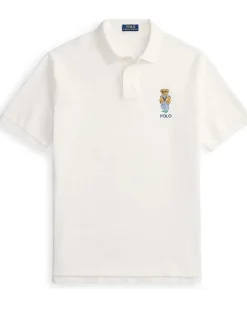 Polo Ralph Lauren Classic Fit Polo Bear Mesh Polo Shirt Men's