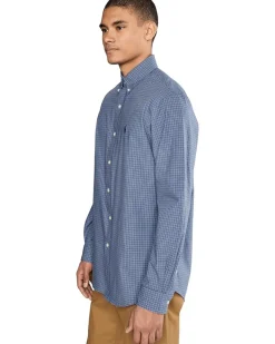 Polo Ralph Lauren Classic Fit Checked Stretch Poplin Shirt Men's