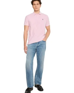 Polo Ralph Lauren Custom Slim Fit Honeycomb-Mesh Polo Men's