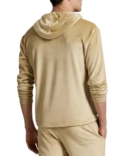 Polo Ralph Lauren Plush Velour Long Sleeve Hoodie Men's