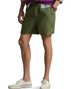 Polo Ralph Lauren 6" Polo Prepster Linen Shorts Men's
