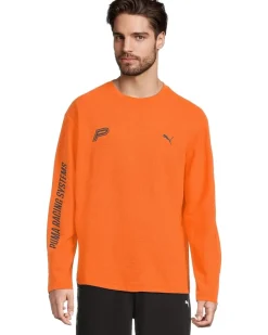 PUMA Future Archive Waffle Relaxed Long Sleeve Tee Men's