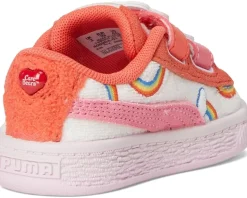 PUMA Kids Basket Care Bears X Sesame Street Hook And Loop Shoes (Toddler)