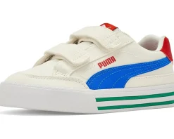 PUMA Kids Court Classic Vulc Hook And Loop (Little Kid)