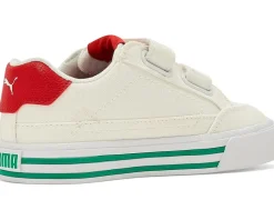 PUMA Kids Court Classic Vulc Hook And Loop (Little Kid)