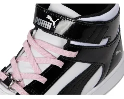PUMA Kids Rebound Layup Mid Hook And Loop (Little Kid)