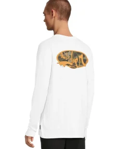 Quiksilver Impaired Camo Long Sleeve Screen Tee Men's