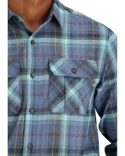 Royal Robbins Lost Coast Flannel Plaid Long Sleeve Men's