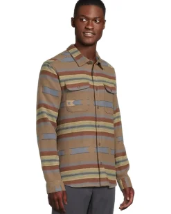 RVCA Dayshift Blanket Flannel Long Sleeve Men's