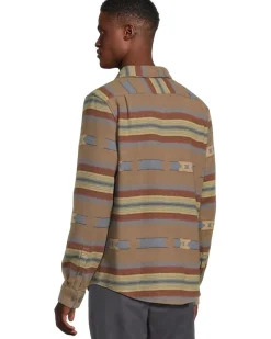 RVCA Dayshift Blanket Flannel Long Sleeve Men's