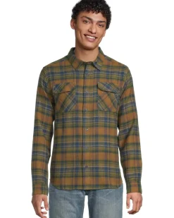 RVCA Dayshift Flannel Long Sleeve Men's