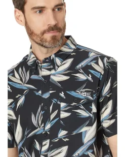 Salty Crew Floral Flyer Short Sleeve Tech Woven Men's