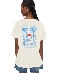 Salty Crew Geo Palm B.F Tee Women's