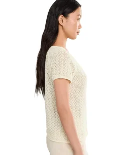 Sanctuary All In Pointelle Button Top Women's