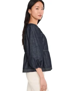 Sanctuary By Your Side Denim Top Women's