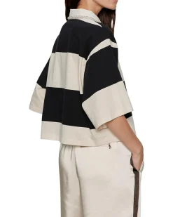 Sanctuary Embellished Polo Tee Women's