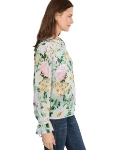 Sanctuary Femme Muse Button Blouse Women's
