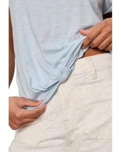 Sanctuary Knotted Muscle Tee Women's
