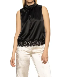 Sanctuary Late Night Satin Tank Women's