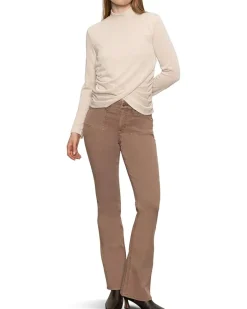 Sanctuary Long Sleeve Draped Mock Neck Women's