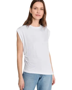 Sanctuary Pleated Muscle Tee Women's
