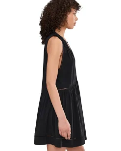 Seafolly Beach Basics Ladder Detail Mini Dress Women's