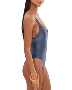 Seafolly Belle V-Neck One-Piece Women's