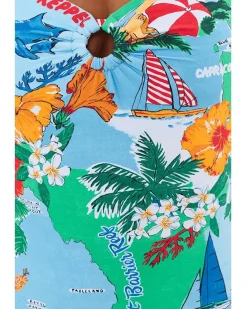 Seafolly Viva Vacation Bandeau One-Piece Women's