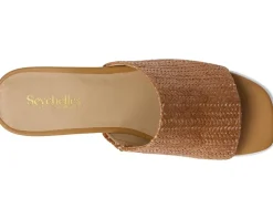 Seychelles Pepper Raffia Sandal Slide Women's