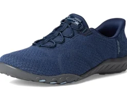 SKECHERS Breathe Easy - Knitty Waves Hands Free Slip-Ins Women's