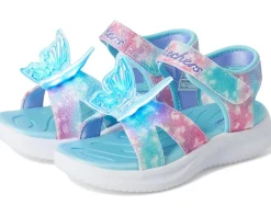 SKECHERS KIDS Jumpsters Sandal - Butterfly Brites 303109L (Little Kid/Big Kid)