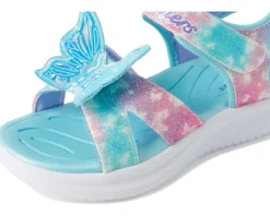 SKECHERS KIDS Jumpsters Sandal - Butterfly Brites 303109L (Little Kid/Big Kid)