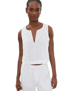 Splendid Kenzie Geo Eyelet Tank Women's