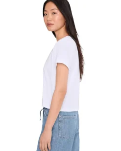Splendid Louisa V-neck Short Sleeves Tee Women's