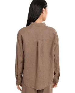 Splendid Stella Linen Button-Down Women's