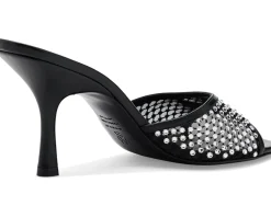 Stuart Weitzman Bareitall Shine Slides Women's