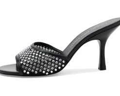 Stuart Weitzman Bareitall Shine Slides Women's