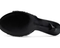 Stuart Weitzman Bareitall Shine Slides Women's