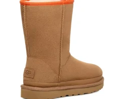 UGG Classic Short Zipper Tape Logo Women's