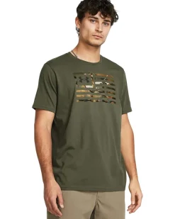 Under Armour Freedom Flag Printed T-Shirt Men's