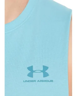 Under Armour Logo Cutoff Tank Men's