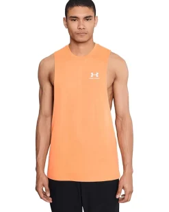 Under Armour Logo Cutoff Tank Men's