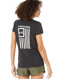 Under Armour New Freedom Flag T-Shirt Women's