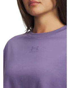 Under Armour Rival Boxy Tee Solid Women's