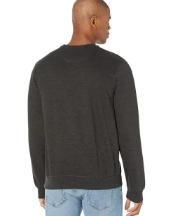 U.S. POLO ASSN. Long Sleeve Popover Crew Neck Fleece Sweatshirt Men's