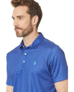 U.S. POLO ASSN. Shadow Dot Polo Shirt Men's