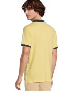U.S. POLO ASSN. Short Sleeve Slim Fit Multicolor Pony Interlock Polo Shirt Men's
