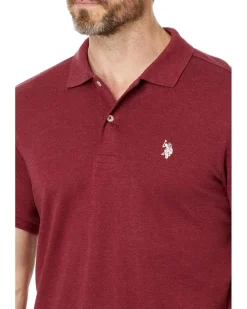 U.S. POLO ASSN. Slim Fit Interlock Polo Men's
